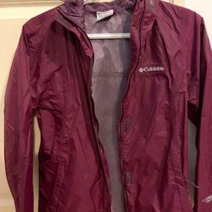 Columbia rain jacket